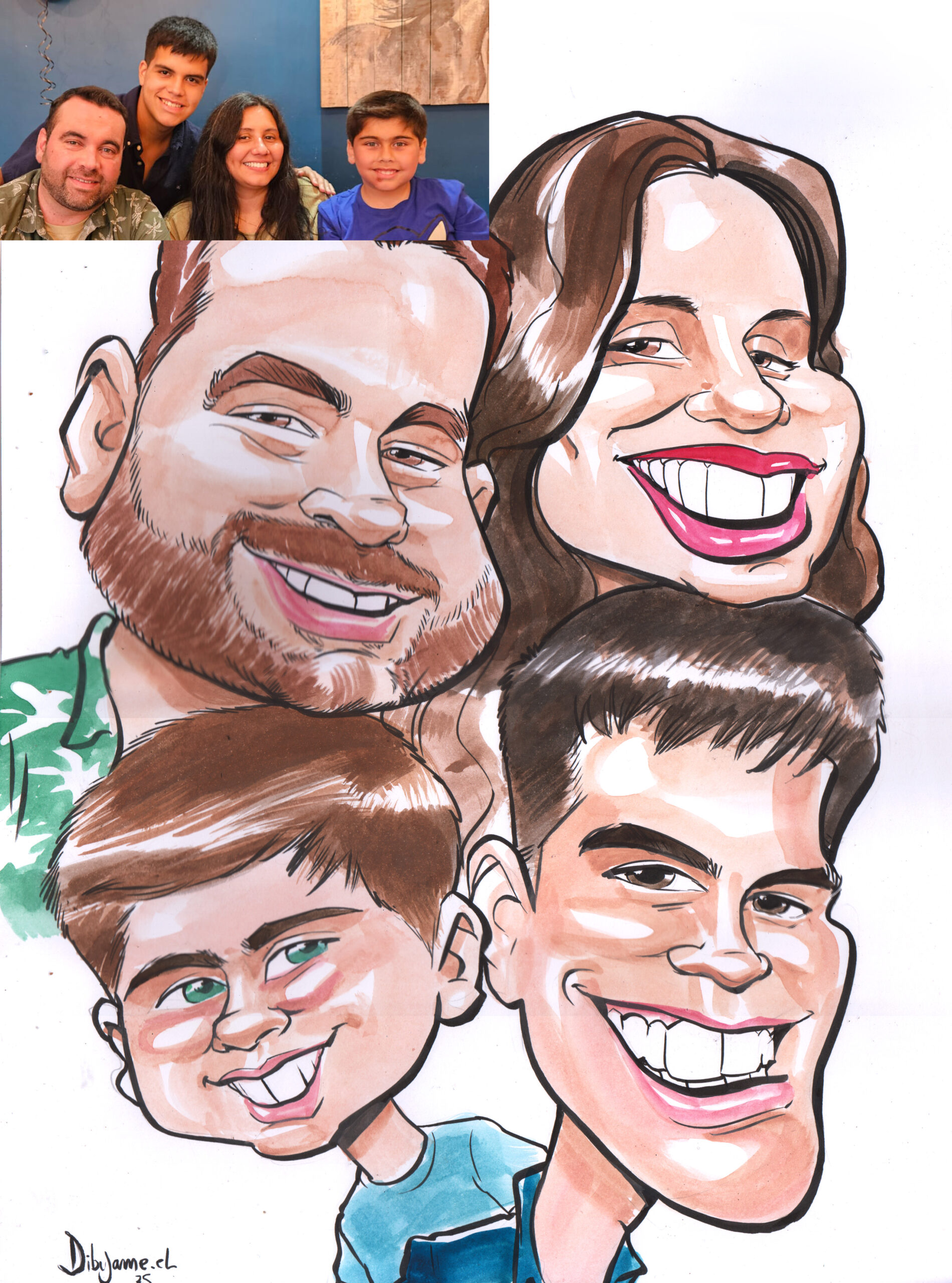 Caricatura a Pedido 6